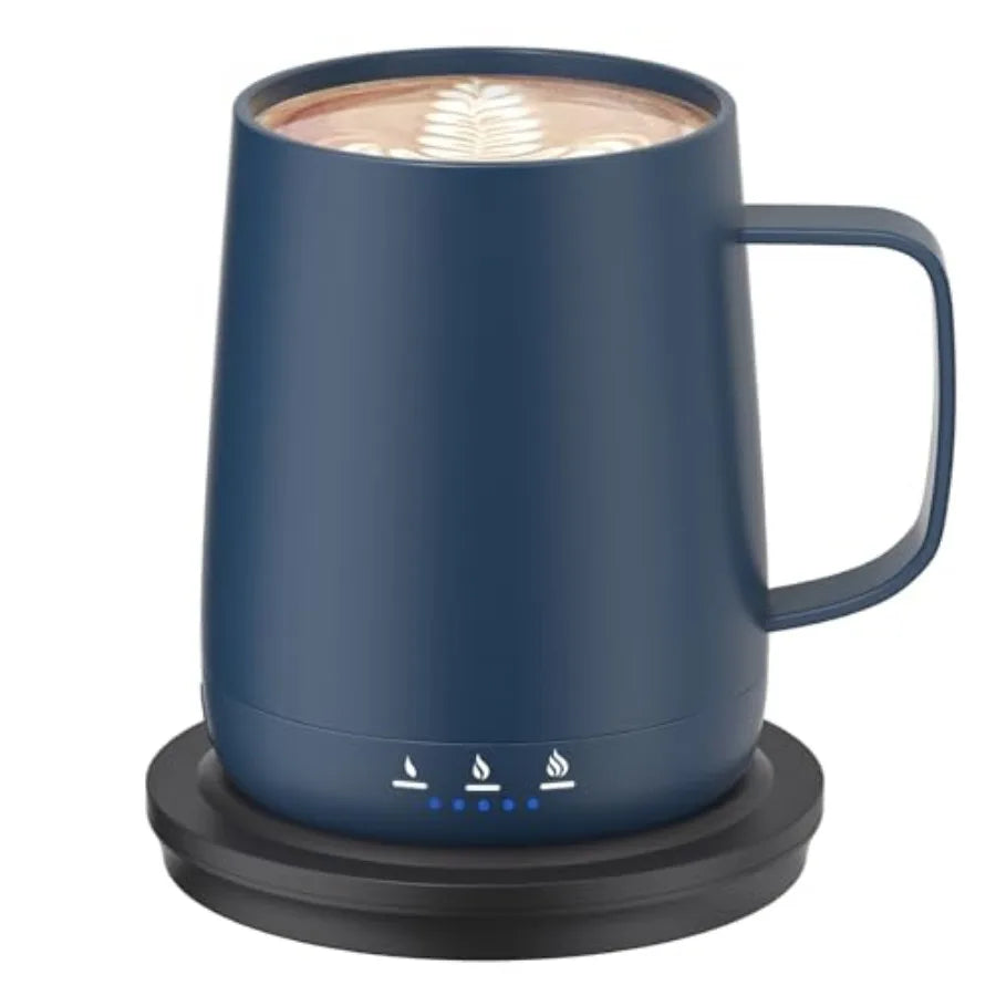 Smart Self Heating Coffee Mug14oz Temperature Control Coffee Mug Hot up to 150°F Rechargeable Heated Coffee Mug Up to 6H Batter