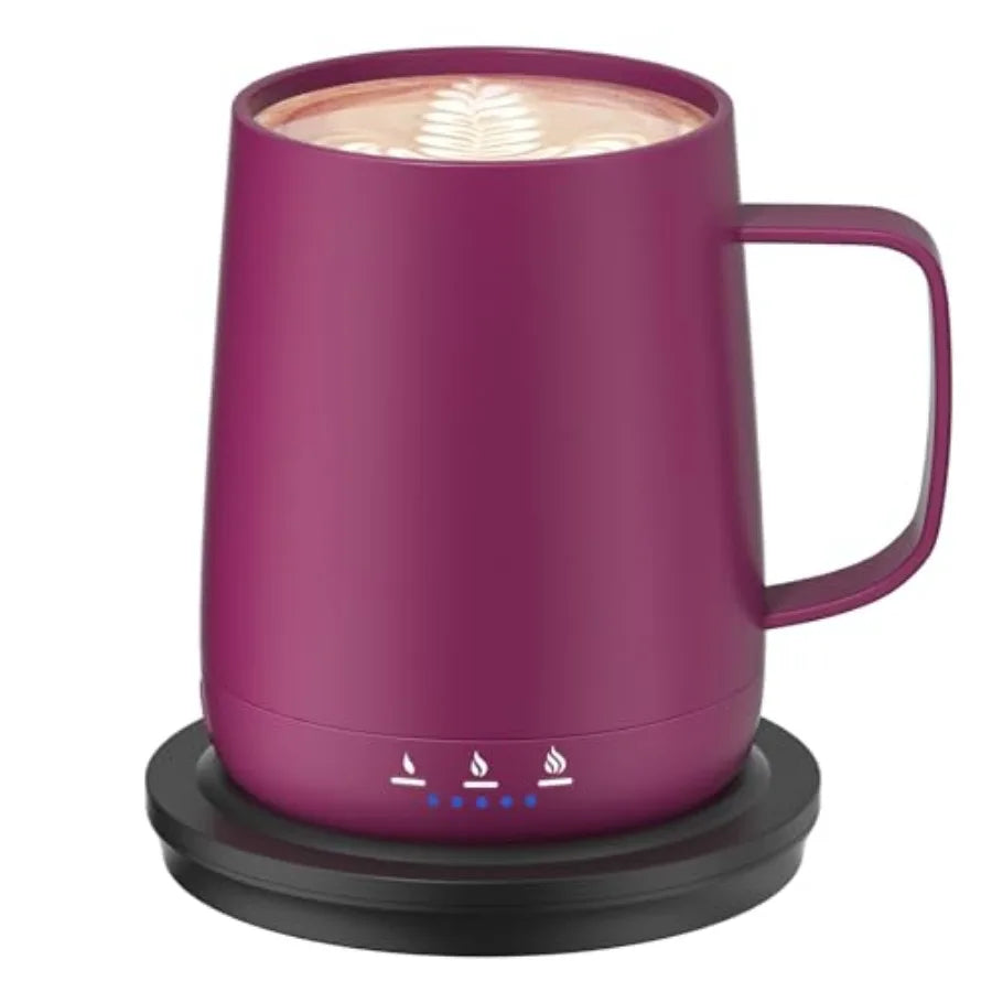 Smart Self Heating Coffee Mug14oz Temperature Control Coffee Mug Hot up to 150°F Rechargeable Heated Coffee Mug Up to 6H Batter