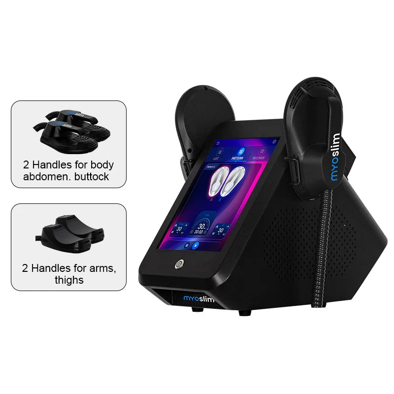 MYoslim 6500W 15Tesla Fat Removal Contouring Muscle Electric Stimulation Ems Body Sculpt Slimming Machine For Salon or Home Use
