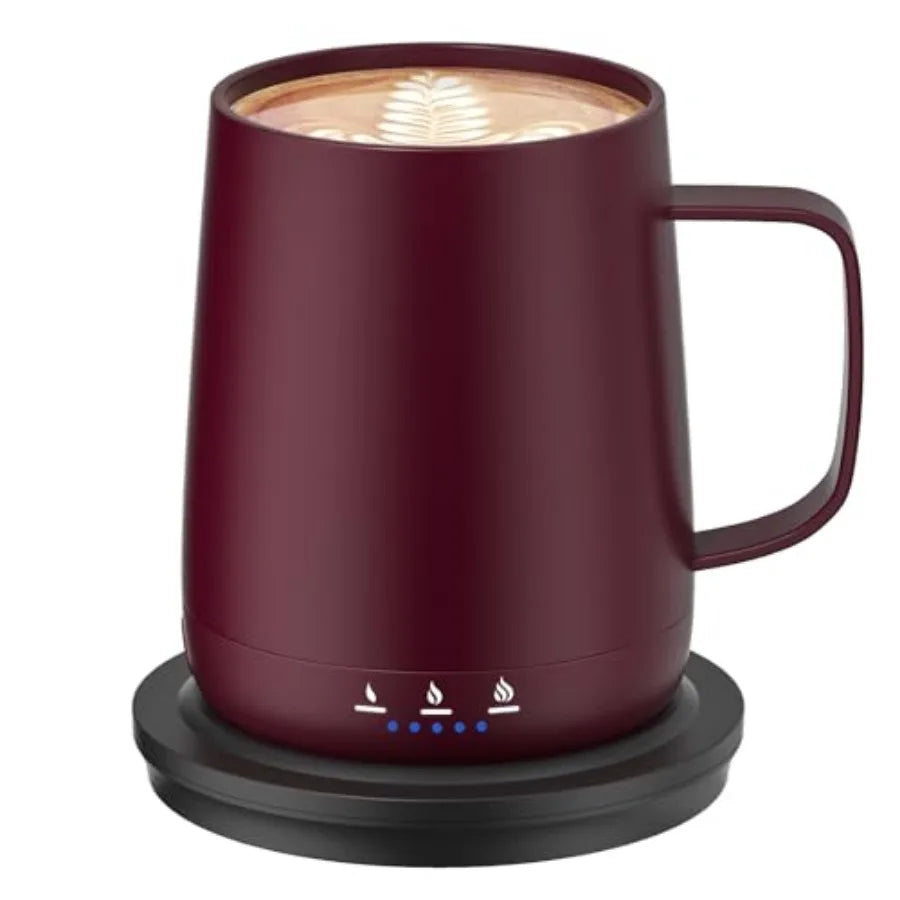 Smart Self Heating Coffee Mug14oz Temperature Control Coffee Mug Hot up to 150°F Rechargeable Heated Coffee Mug Up to 6H Batter