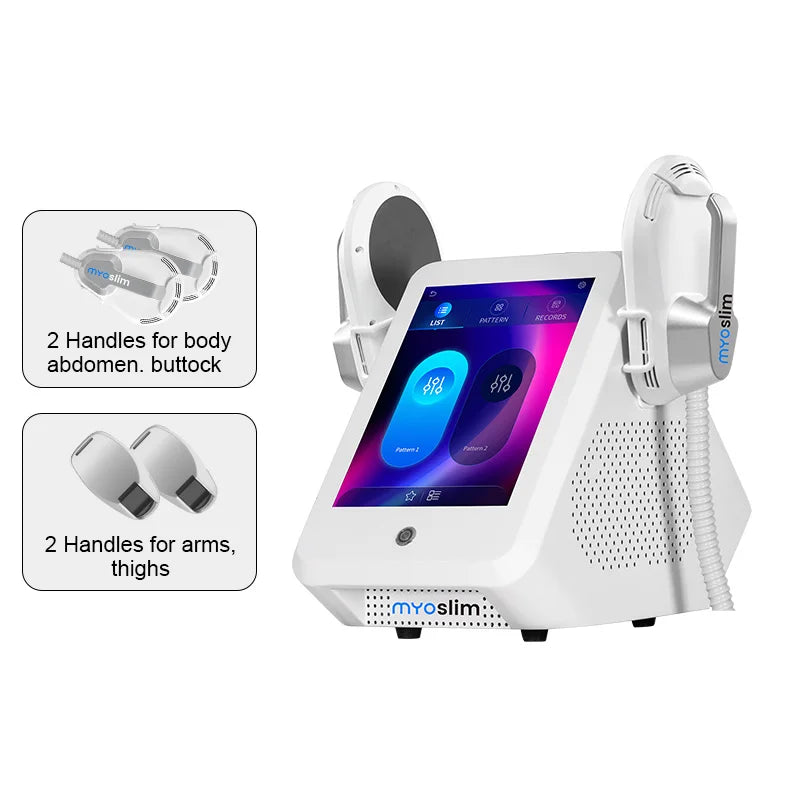 MYoslim 6500W 15Tesla Fat Removal Contouring Muscle Electric Stimulation Ems Body Sculpt Slimming Machine For Salon or Home Use