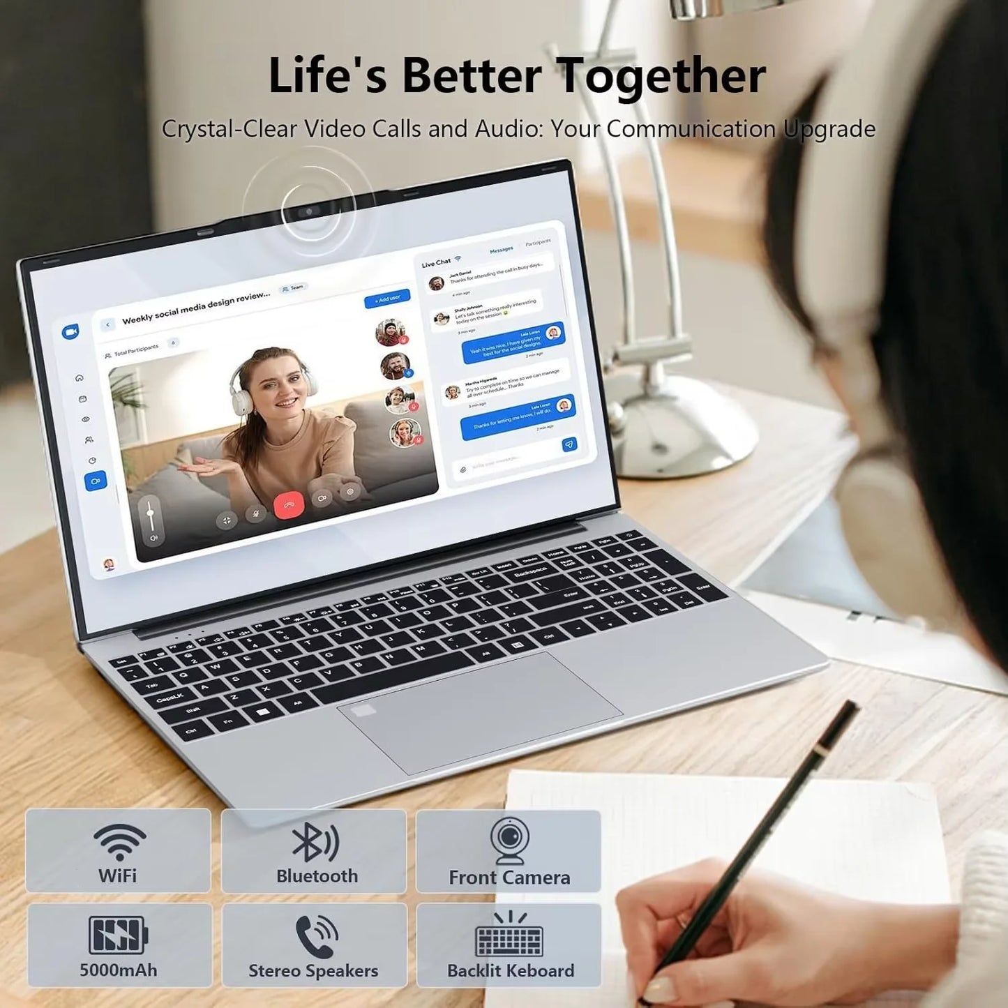 2026 Windows 11 Laptops 15.6 inch Laptop Fingerprint UnIock Intel Core i9-10980HK 16GB RAM 1TB 2TB SSD Backlight Gaming Notebook