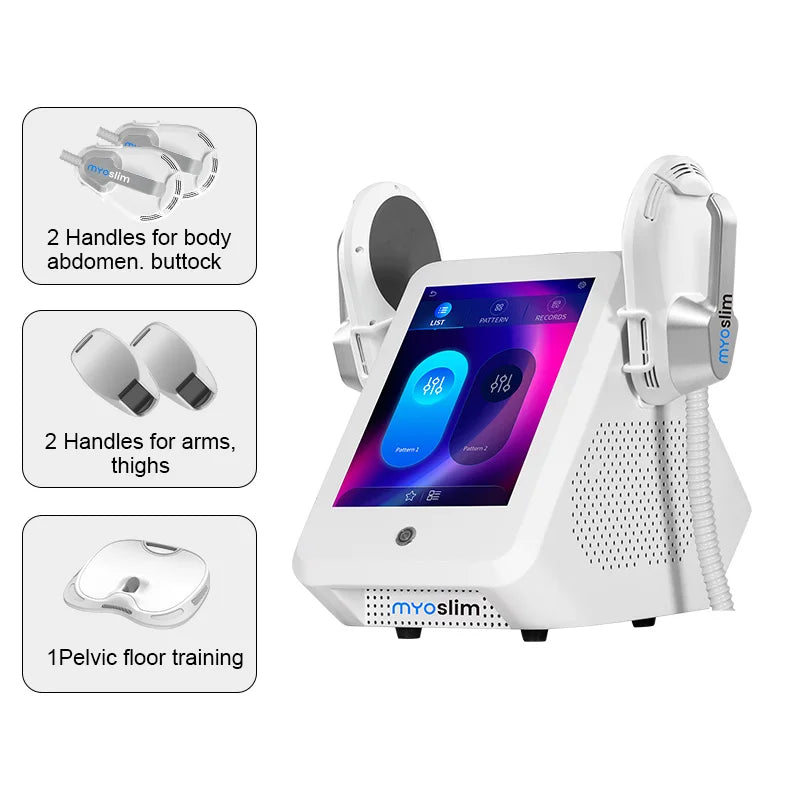 MYoslim 6500W 15Tesla Fat Removal Contouring Muscle Electric Stimulation Ems Body Sculpt Slimming Machine For Salon or Home Use