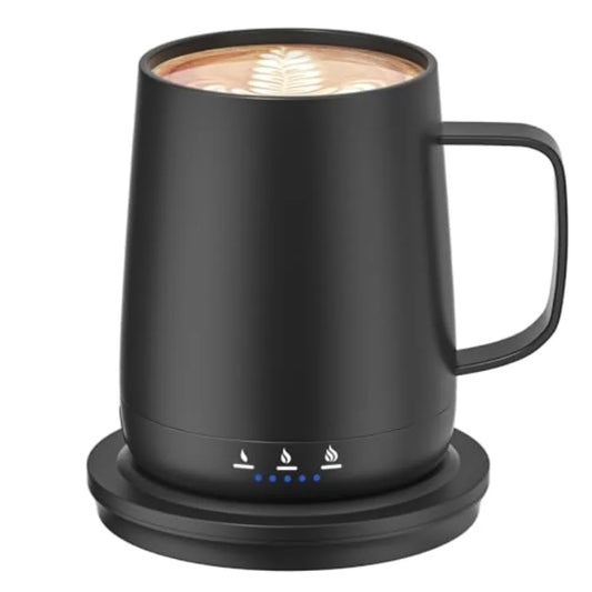 Smart Self Heating Coffee Mug14oz Temperature Control Coffee Mug Hot up to 150°F Rechargeable Heated Coffee Mug Up to 6H Batter